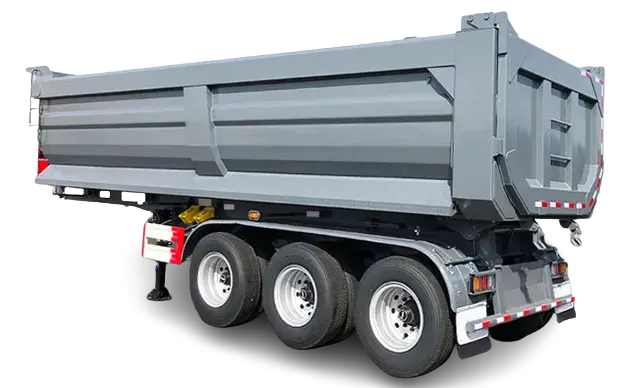 18 Wheeler Rear Dump Semi Trailer for Sale